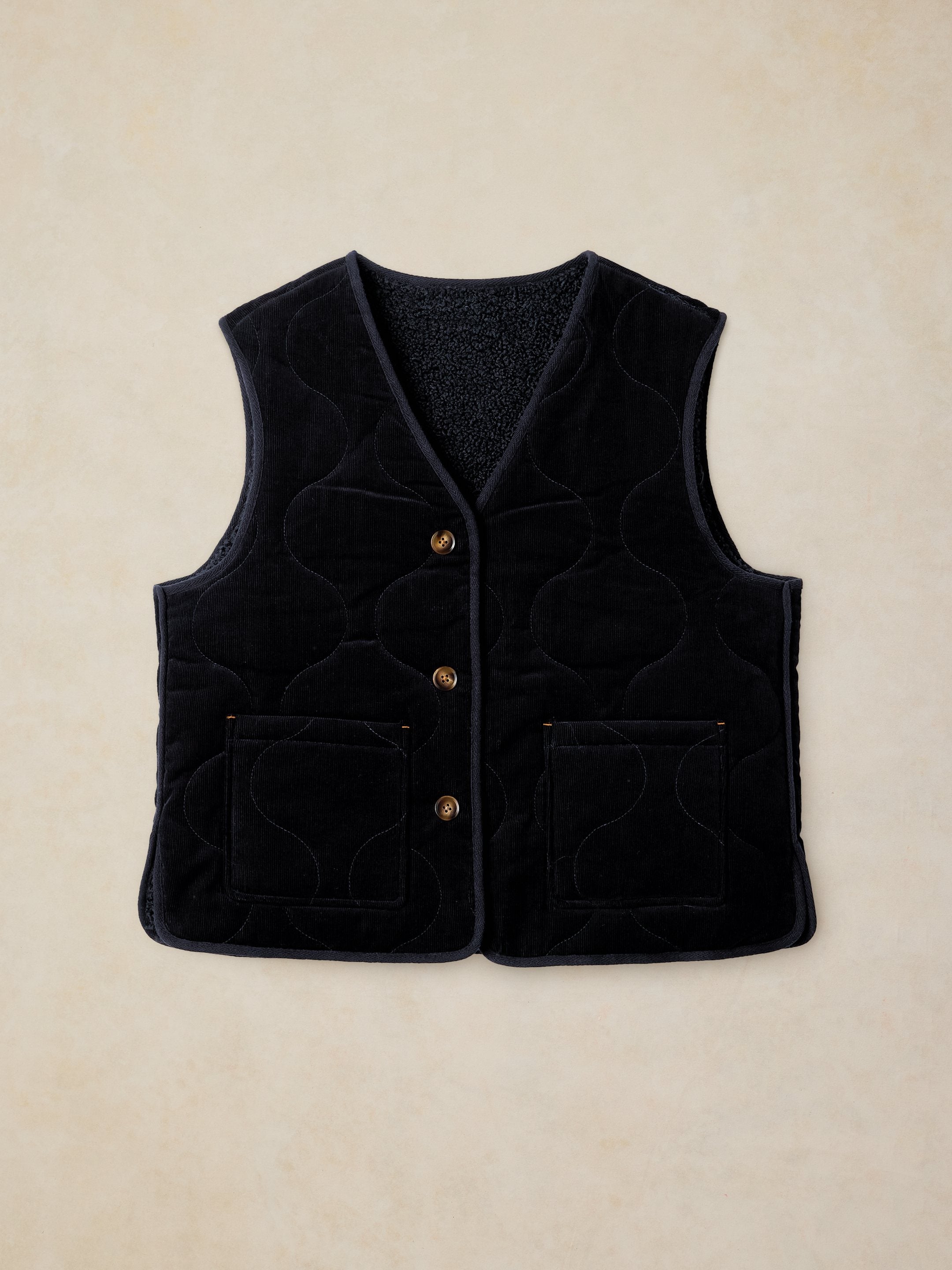 White Stuff Emery Vest - Dark Navy