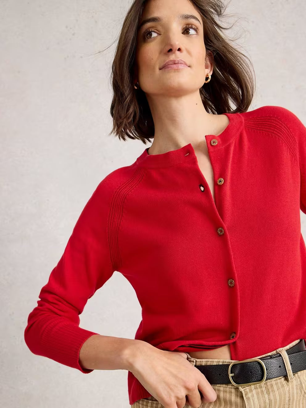 White Stuff Lulu Cardi - Red