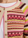 White Stuff Lulu Fairisle Cardi - Pink Multi Clothing - Tops - Sweaters - Cardigans by White Stuff | Grace the Boutique