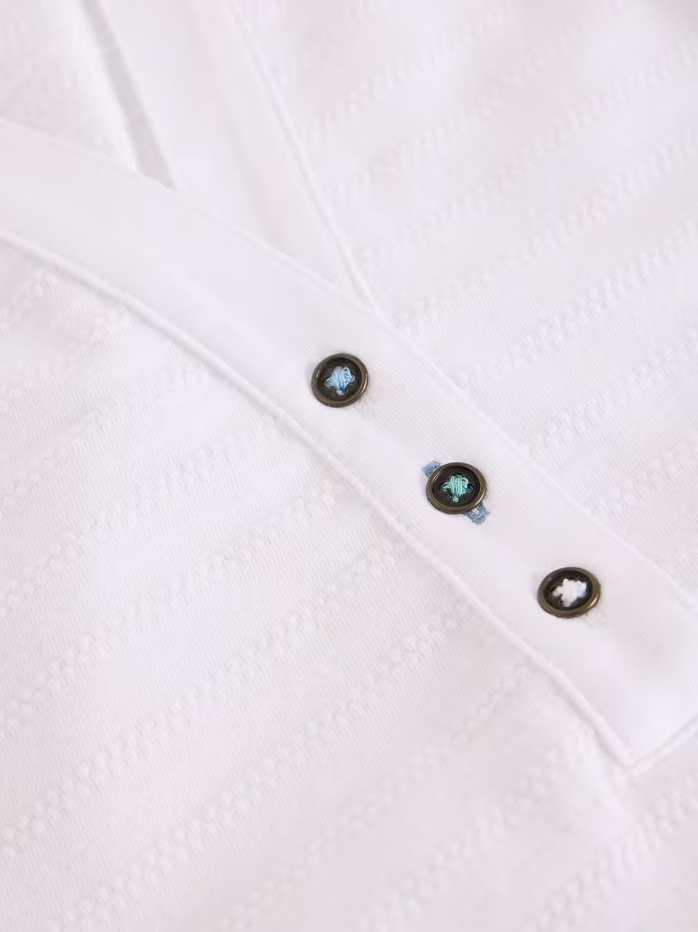 White Stuff Nora Texture Notch Vest - White