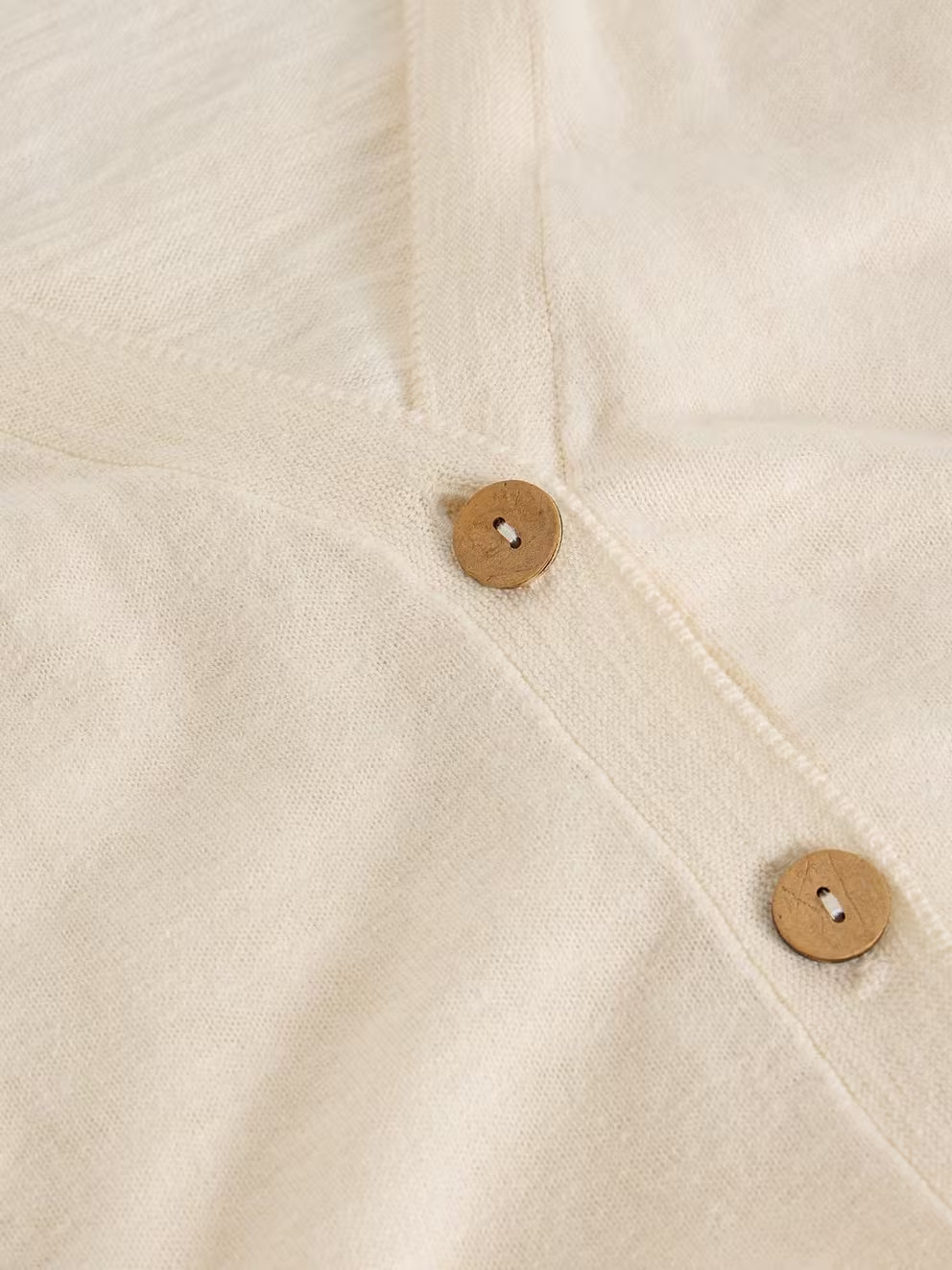 White Stuff Nova Linen Blend Tank - Natural White