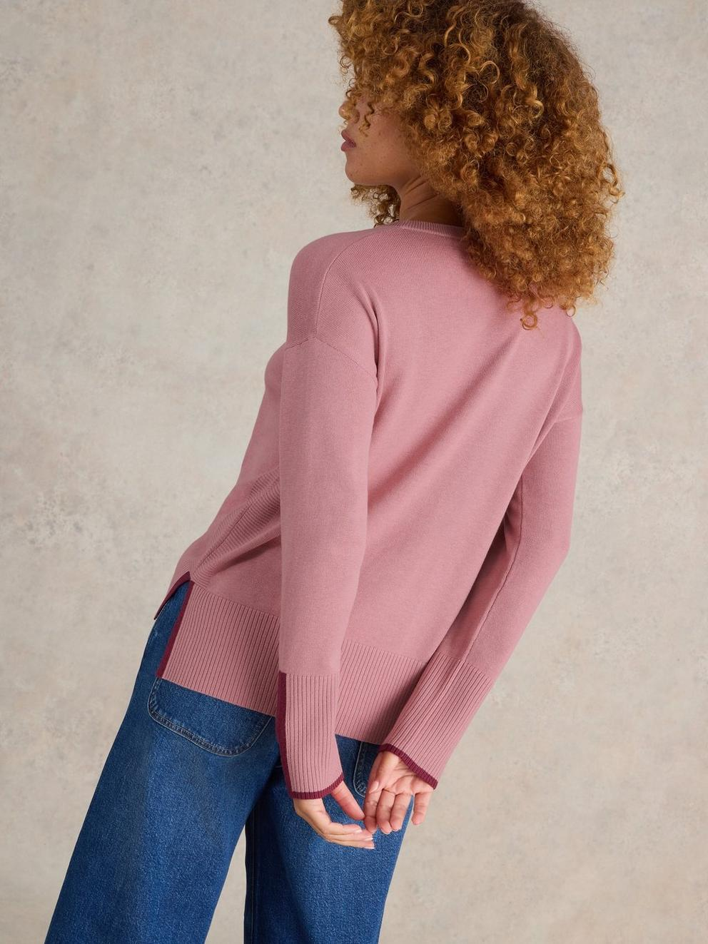 White Stuff Olive Jumper - Dusty Pink Clothing - Tops - Sweaters - Pullovers by White Stuff | Grace the Boutique