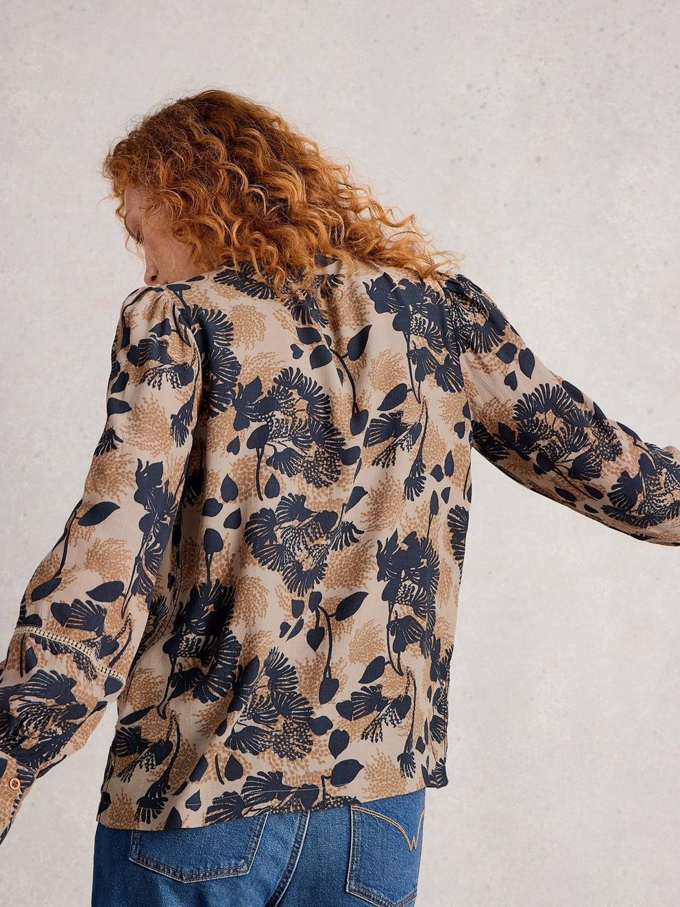 White Stuff Paloma Top - Natural Multi