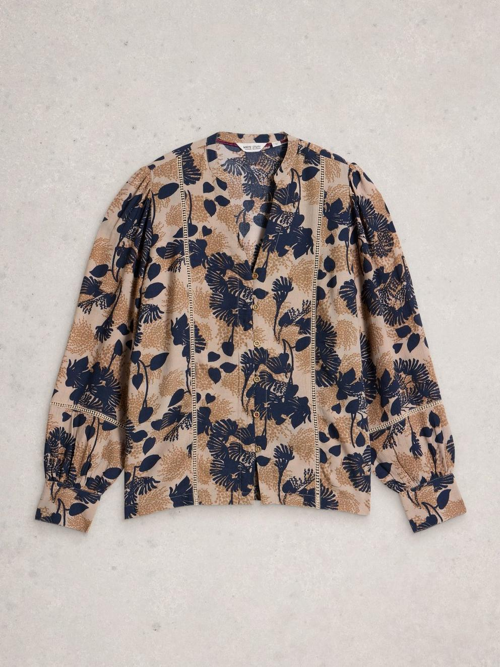 White Stuff Paloma Top - Natural Multi