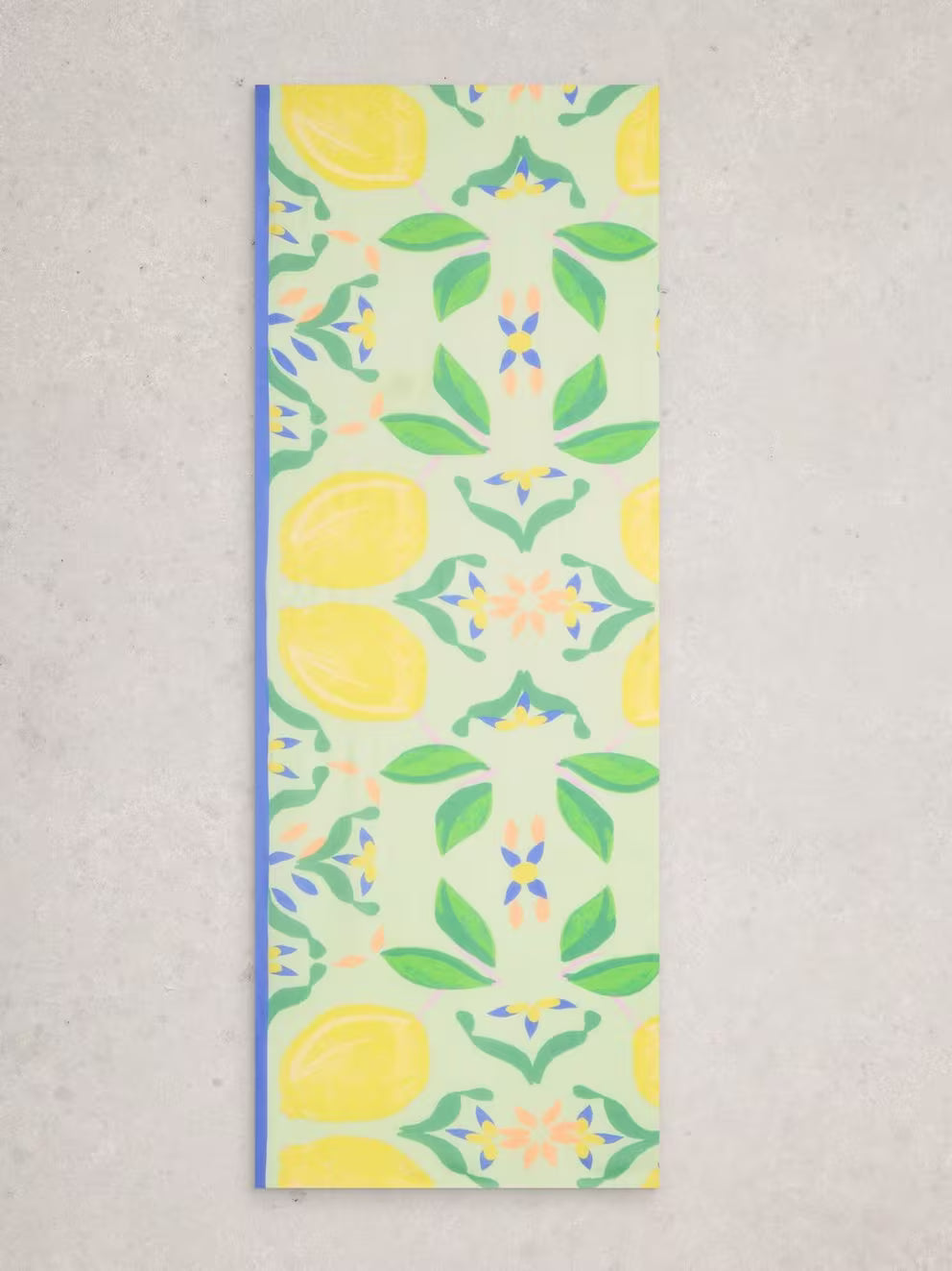 White Stuff Sophie Printed Scarf - Yellow Print
