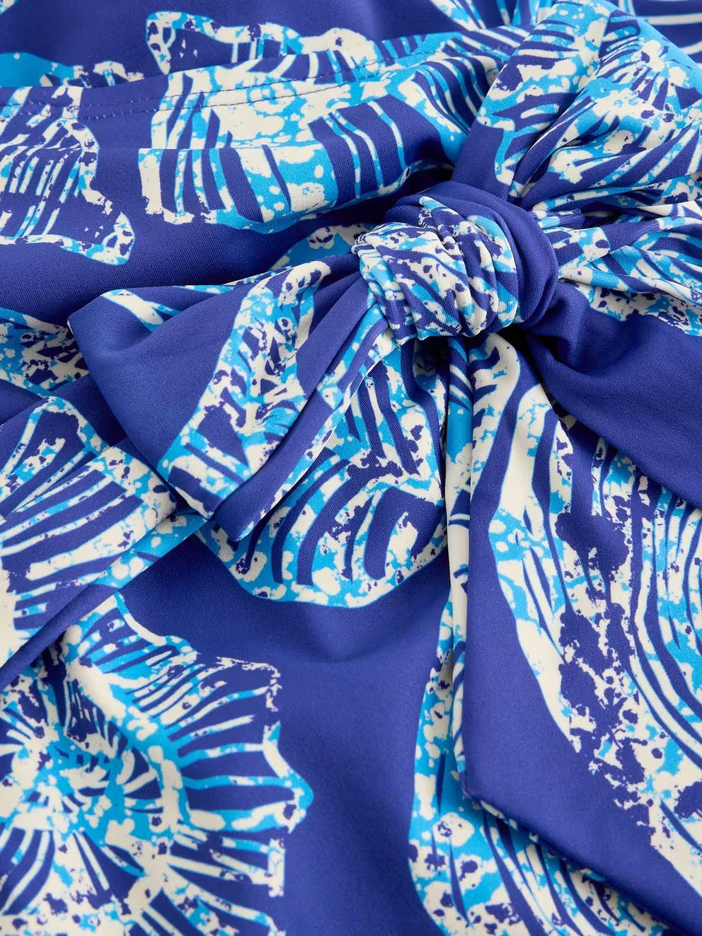 White Stuff Tabitha Swimsuit - Blue Print