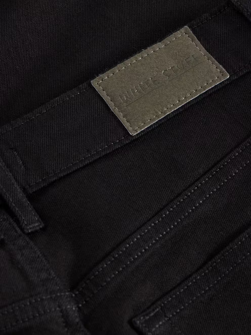 White Stuff Taylor Straight Jean - Black Denim