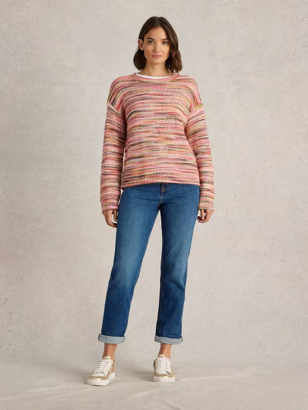 White Stuff Taylor Straight Jean - Mid Denim