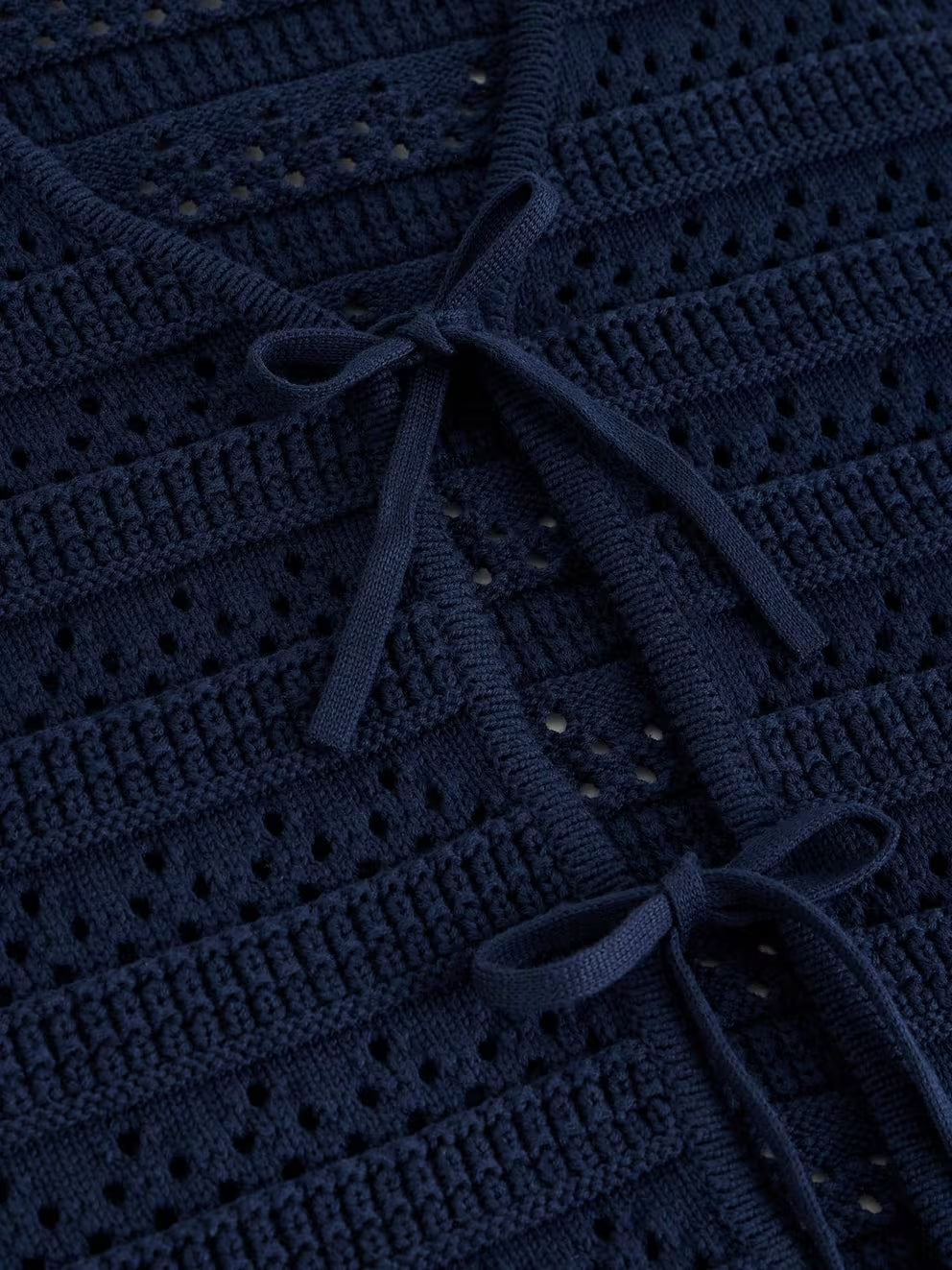 White Stuff Tilda Tie Tank - Dark Navy