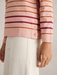 White Stuff Willow Striped Top - Pink Clothing - Tops - Shirts - LS Knits by White Stuff | Grace the Boutique