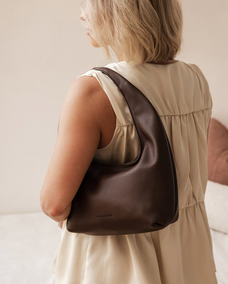 Louenhide Mini Monaco Shoulder Bag - Chocolate