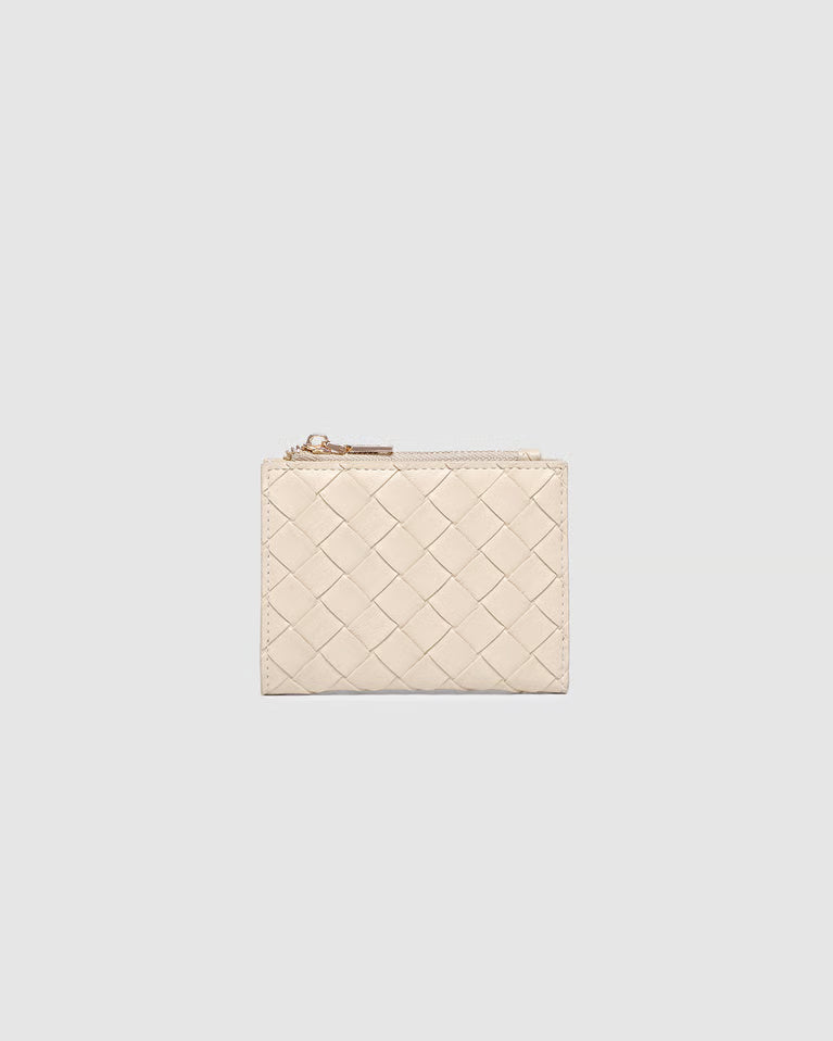 Louenhide Lily Woven Wallet - Malt
