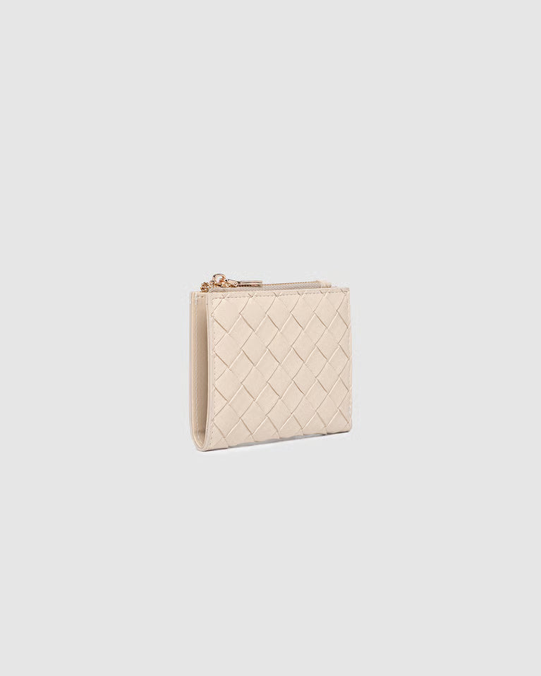 Louenhide Lily Woven Wallet - Malt