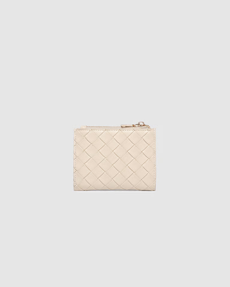 Louenhide Lily Woven Wallet - Malt