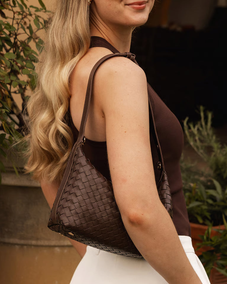 Louenhide Madeline Shoulder Bag - Chocolate