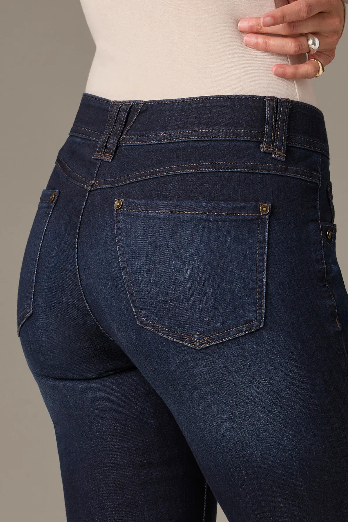 Wit & Wisdom Brittany High Rise Itty Bitty Boot - Indigo