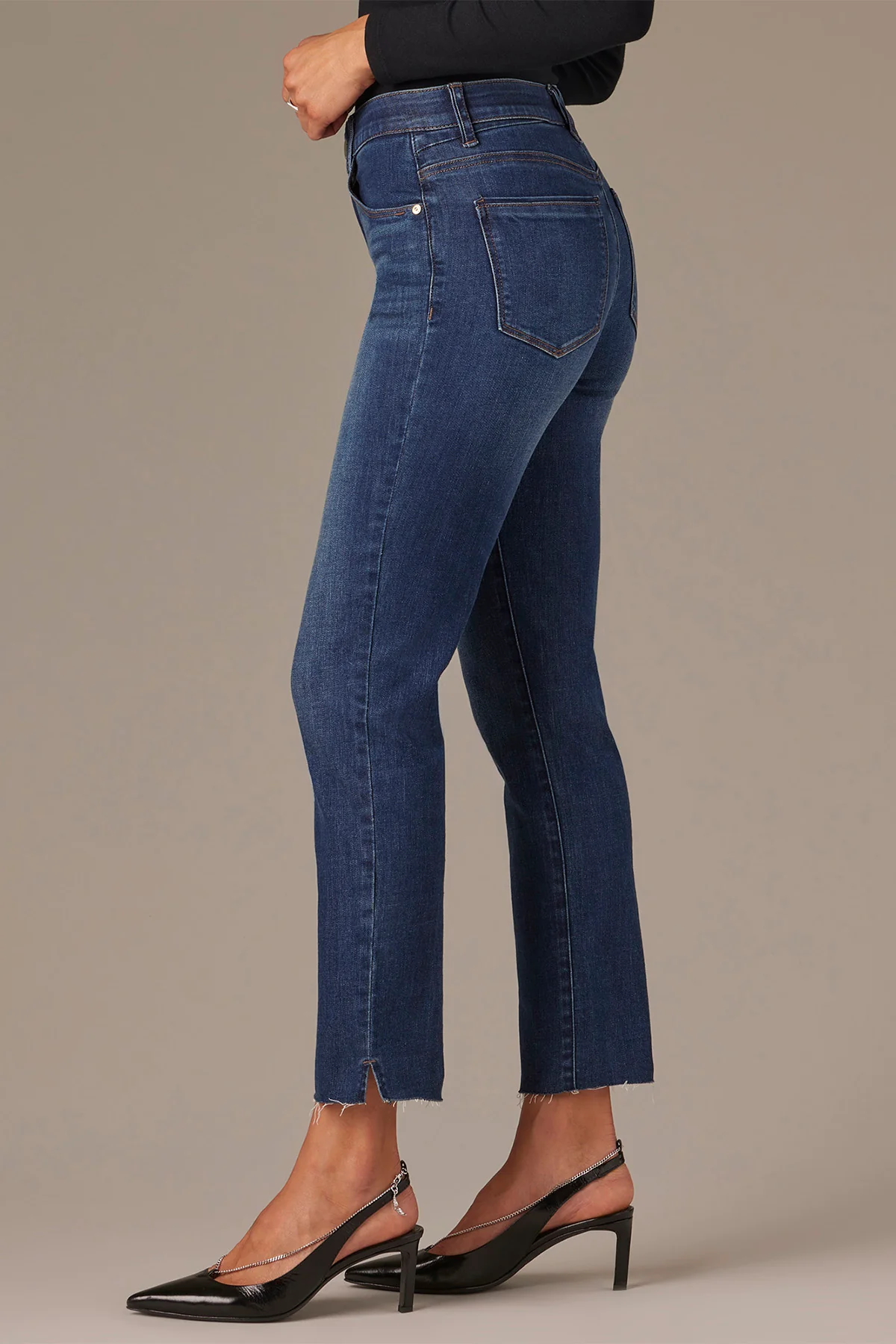 Wit & Wisdom Logan High Rise Skinny - Dark Blue