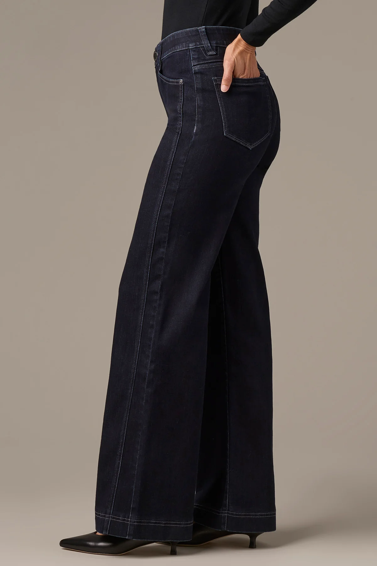 Wit & Wisdom Skyrise Side Seam Wide Leg - Indigo
