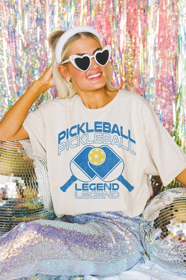 WKNDER Graphic Tee - Pickleball Legend Clothing - Tops - Shirts - SS Knits by WKNDER | Grace the Boutique