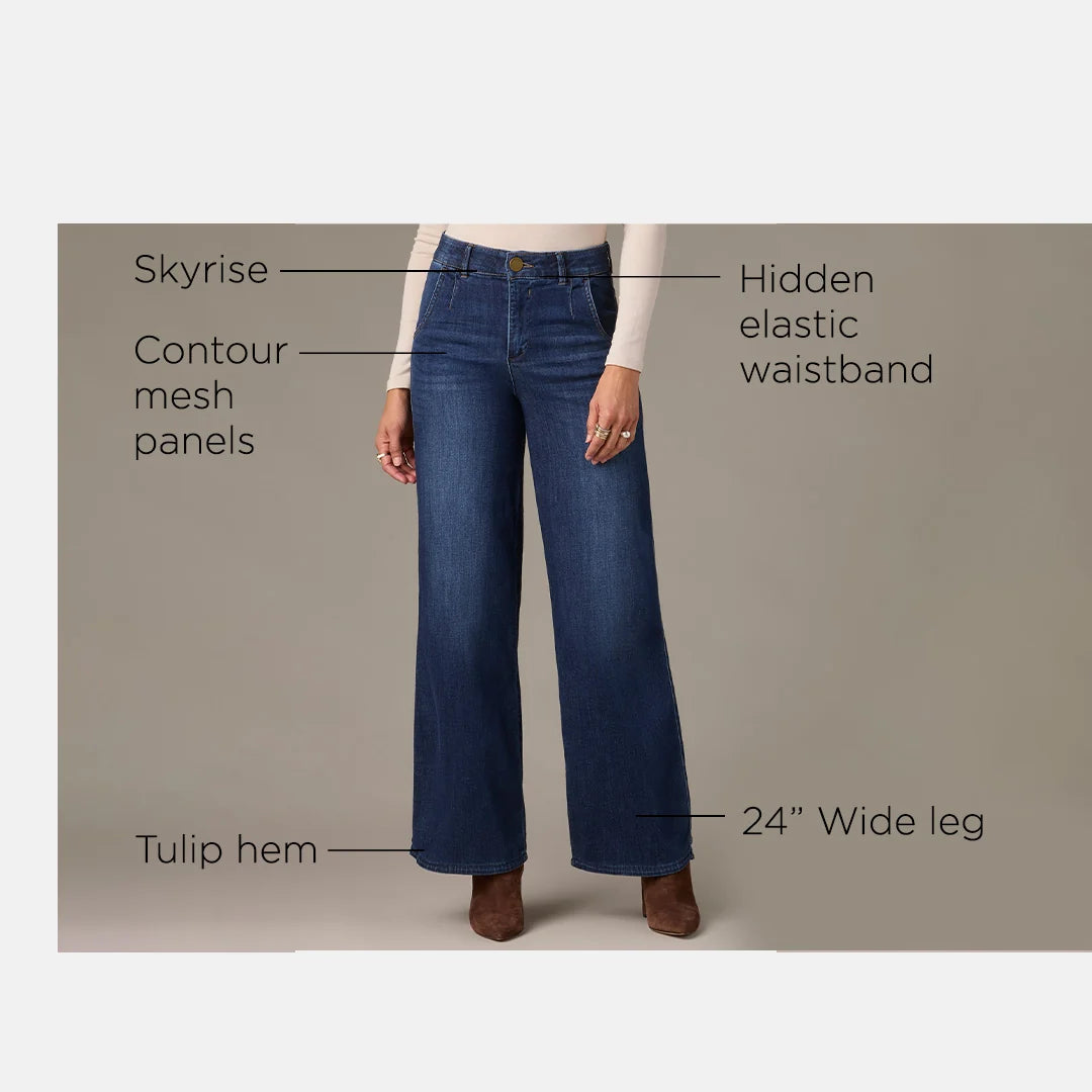 Wit & Wisdom Whitney Wide Leg - Indigo