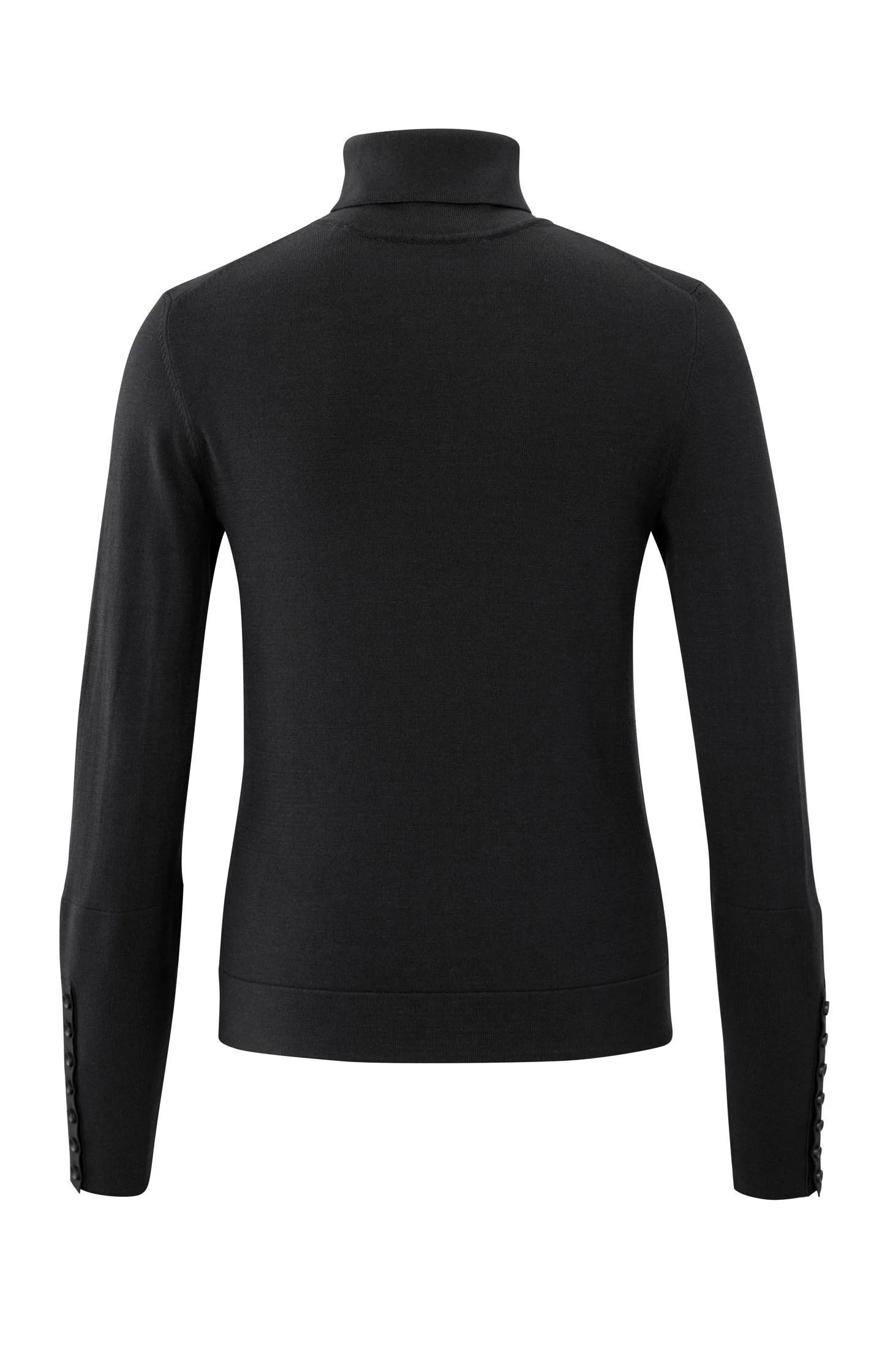 Yaya Basic Turtleneck - Black Clothing - Tops - Sweaters - Pullovers - Fine Gauge Pullovers by Yaya | Grace the Boutique