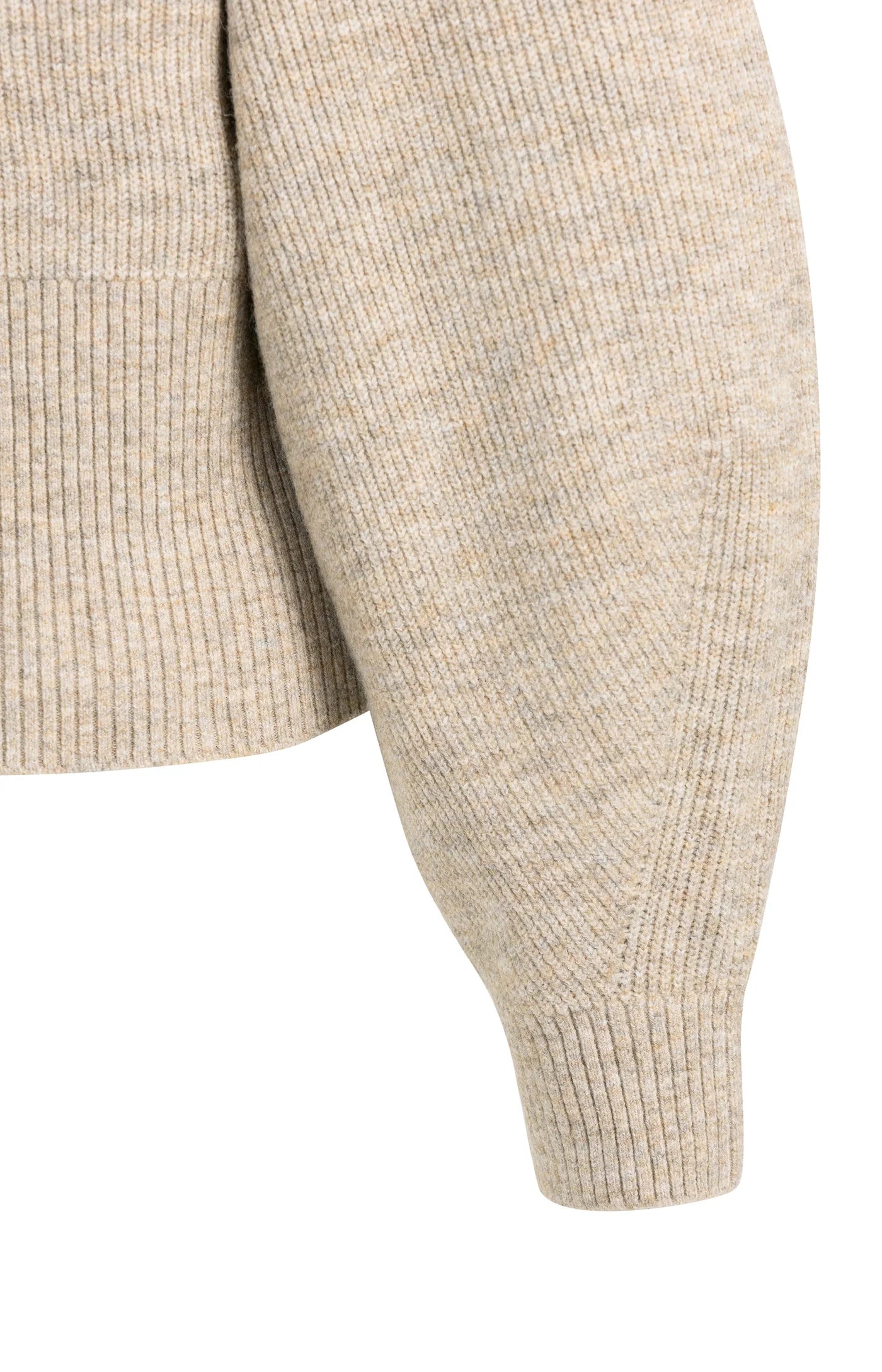 Yaya Batwing Sweater - Light Beige