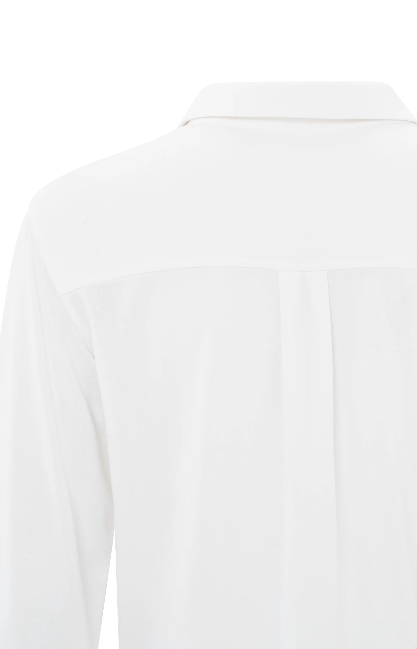 Yaya Collared V-Neck - Pure White Clothing - Tops - Shirts - Blouses - Blouses Mid Price by Yaya | Grace the Boutique