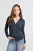 Yaya Jersey Blouse - Anthracite Clothing - Tops - Shirts - LS Knits by Yaya | Grace the Boutique