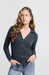 Yaya Jersey Blouse - Anthracite Clothing - Tops - Shirts - LS Knits by Yaya | Grace the Boutique