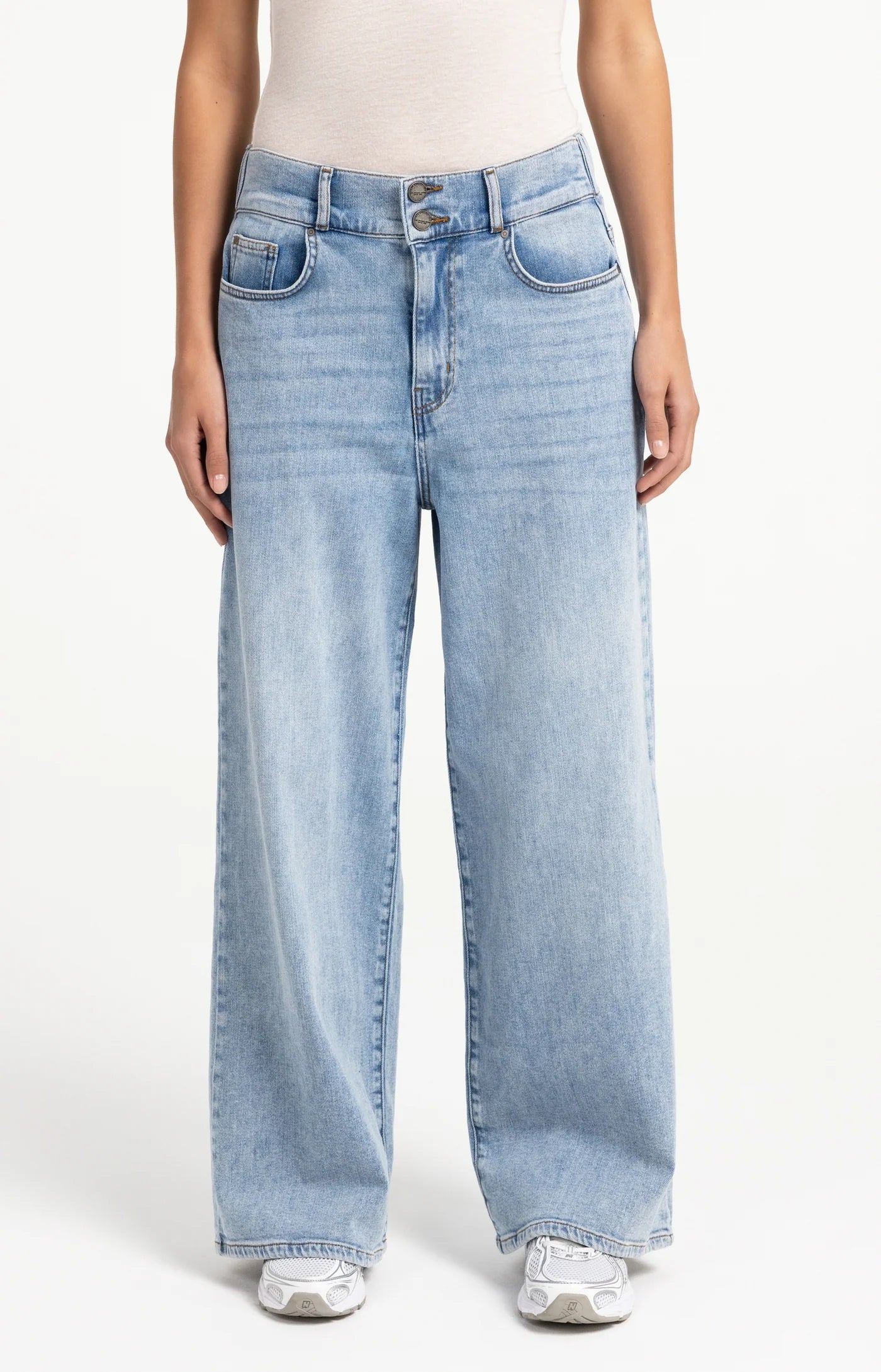 Yaya Loose Fit Denim - Blue Denim