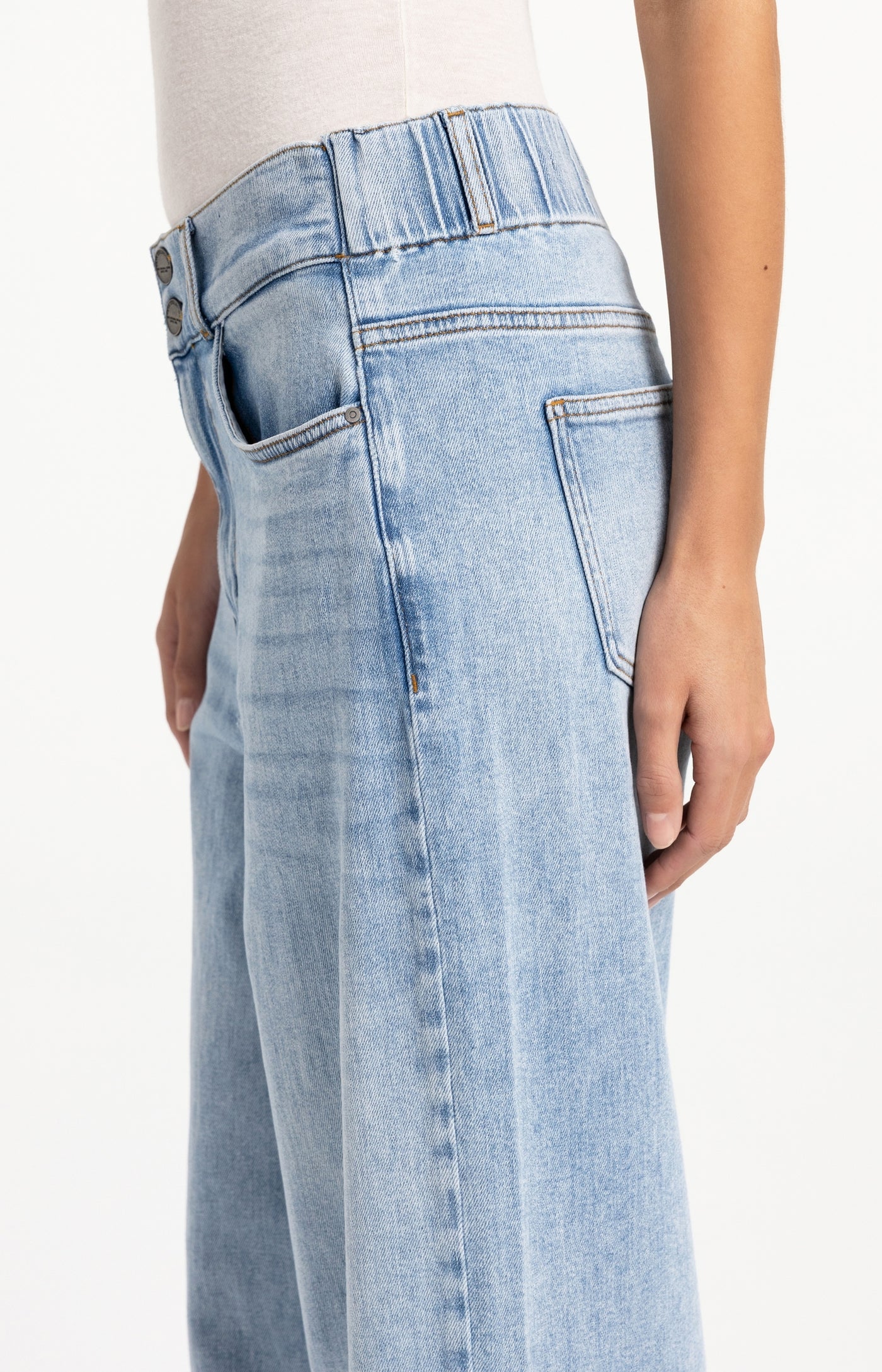 Yaya Loose Fit Denim - Blue Denim