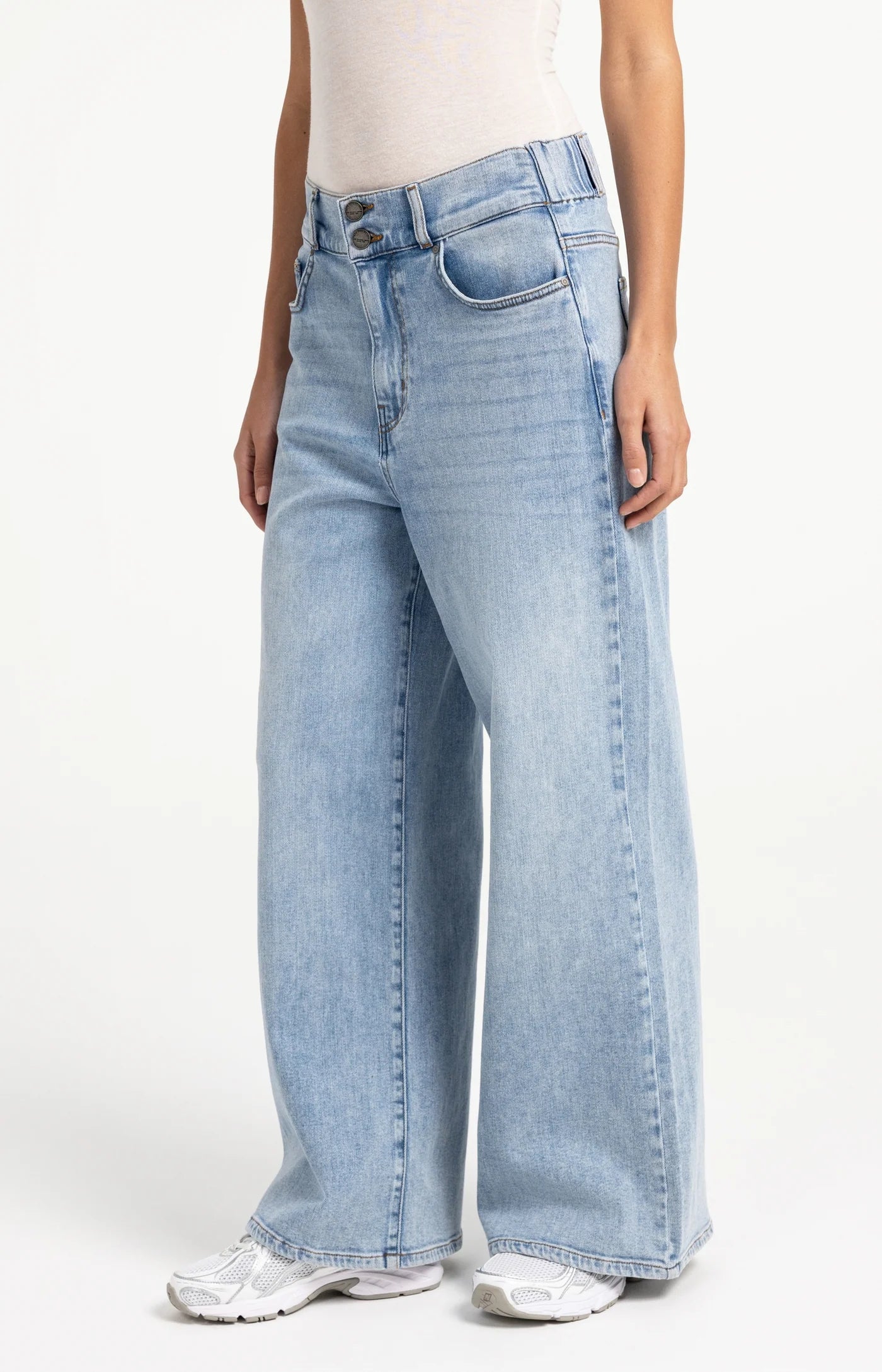 Yaya Loose Fit Denim - Blue Denim