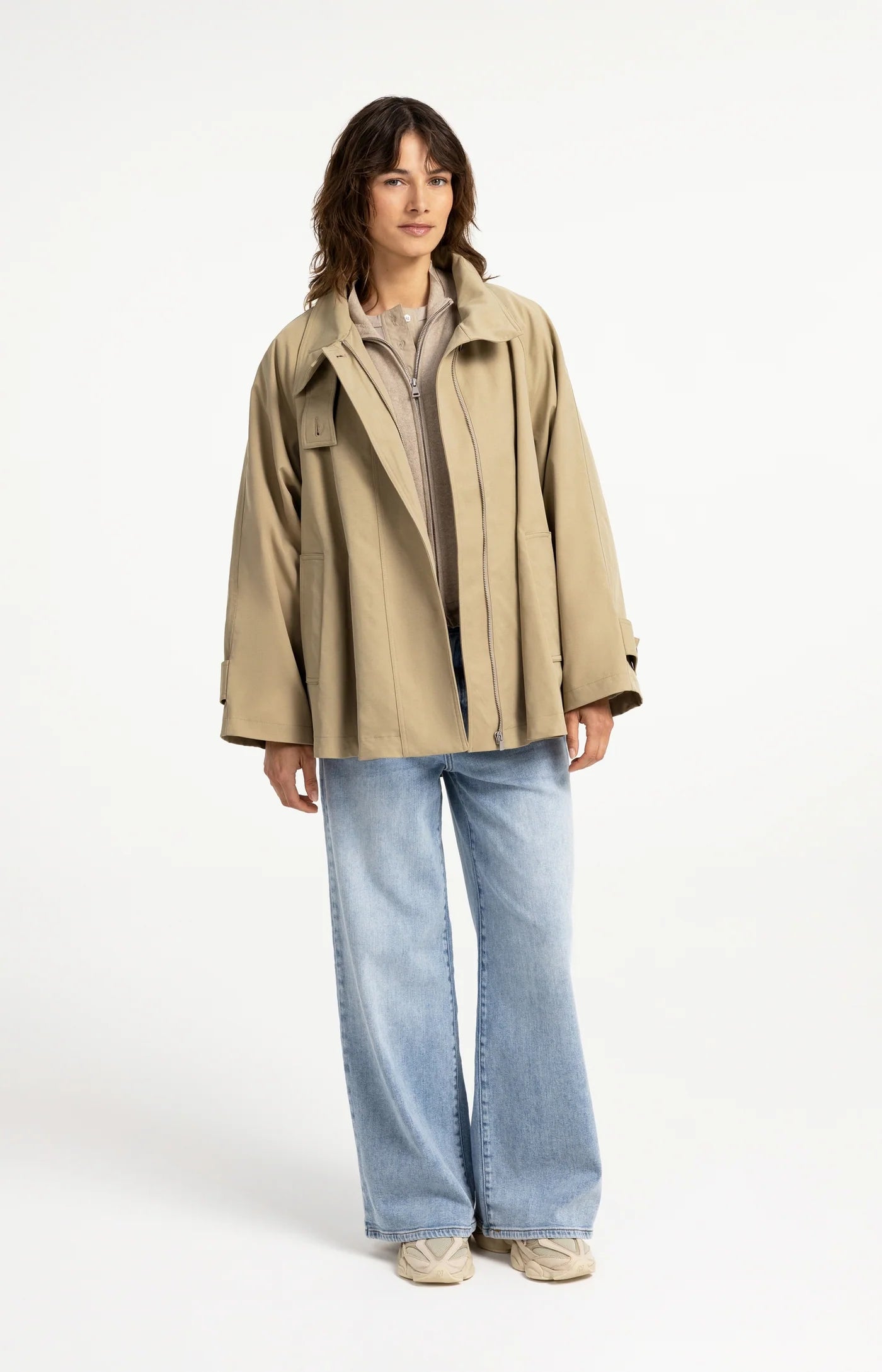 Yaya Loose Fit Denim - Blue Denim