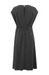 Yaya Pleated Modal Dress - Anthracite M Clothing - Dresses + Jumpsuits - Dresses - Long Dresses by Yaya | Grace the Boutique