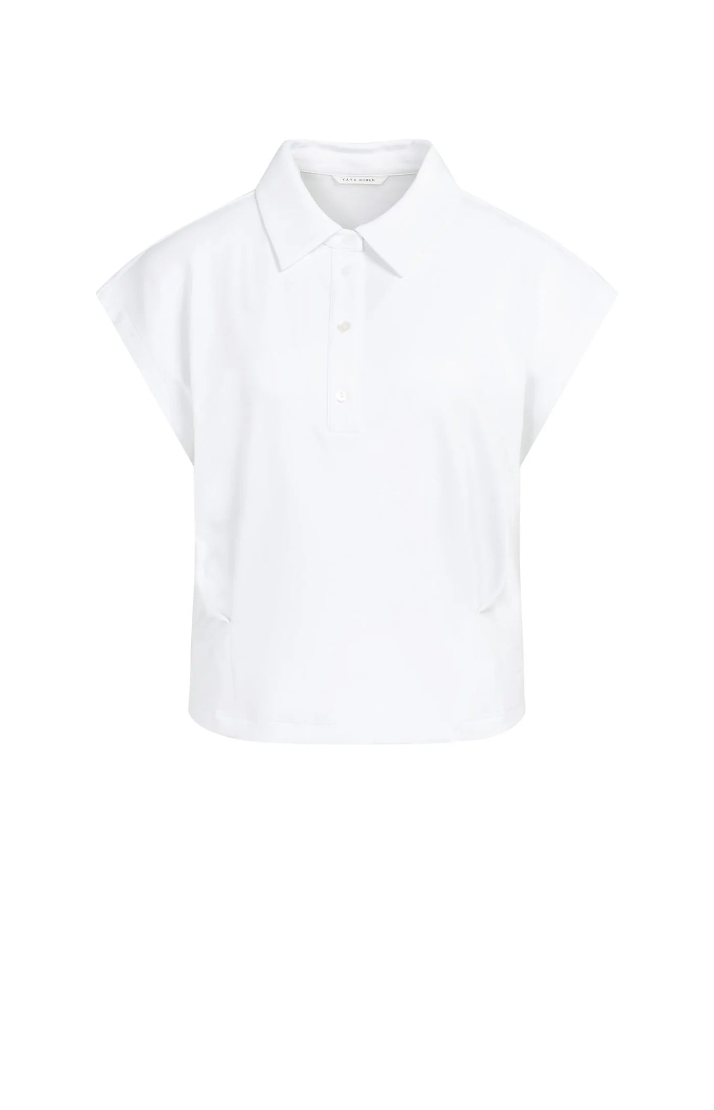Yaya Polo Tee - White