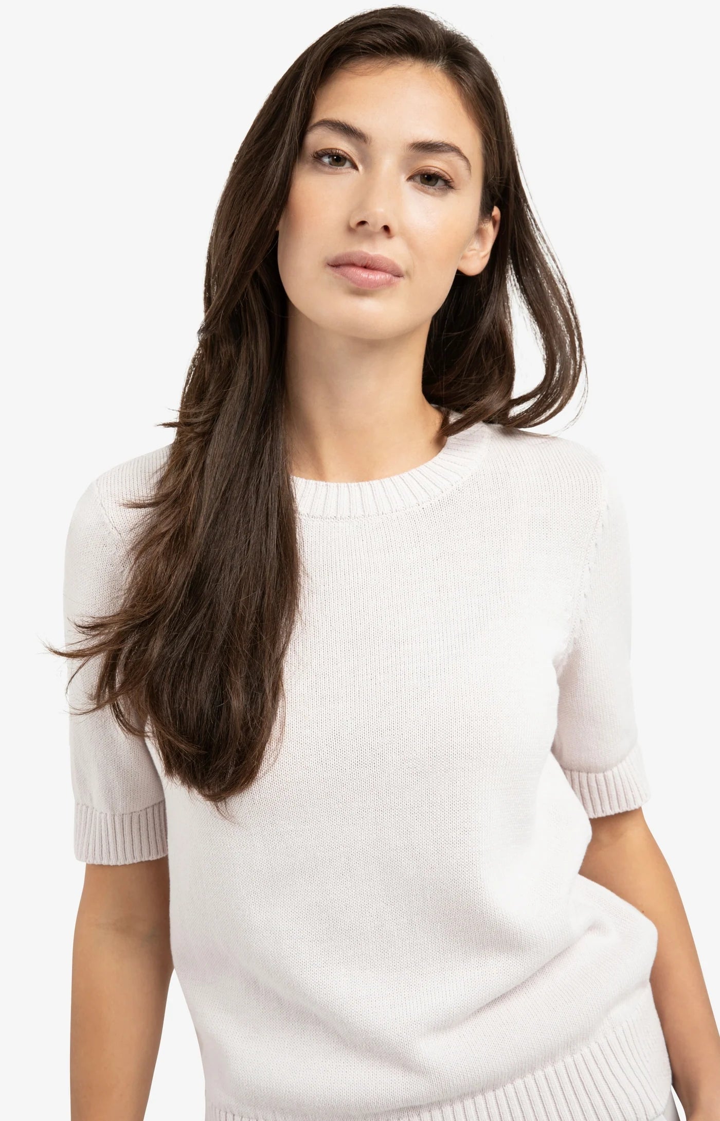 Yaya Roll Sleeve Sweater - Lilac