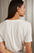 Yaya Round Neck Tee - Blanc de Blanc Clothing - Tops - Shirts - SS Knits by Yaya | Grace the Boutique