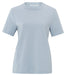 Yaya Round Neck Tee - Ice Blue Clothing - Tops - Shirts - SS Knits by Yaya | Grace the Boutique