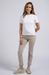 Yaya Round Neck Tee - Pure White Clothing - Tops - Shirts - SS Knits by Yaya | Grace the Boutique