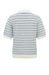 Yaya Striped Rib Polo - Xenon Blue Dessin Clothing - Tops - Shirts - SS Knits by Yaya | Grace the Boutique