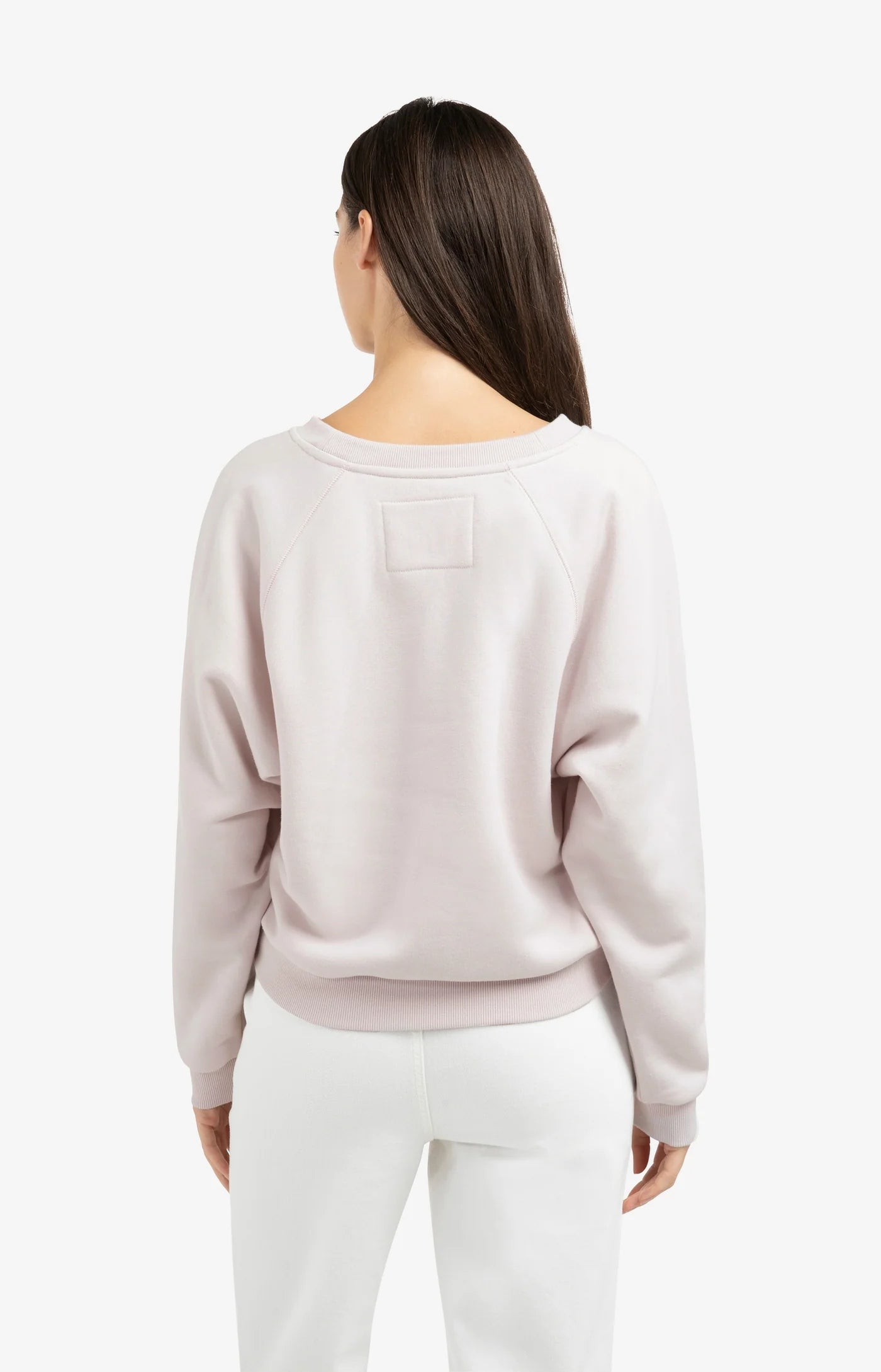 Yaya V Neck Sweatshirt - Lilac