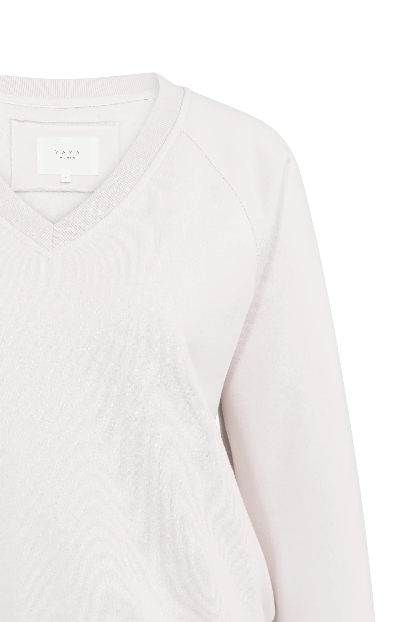 Yaya V Neck Sweatshirt - Lilac