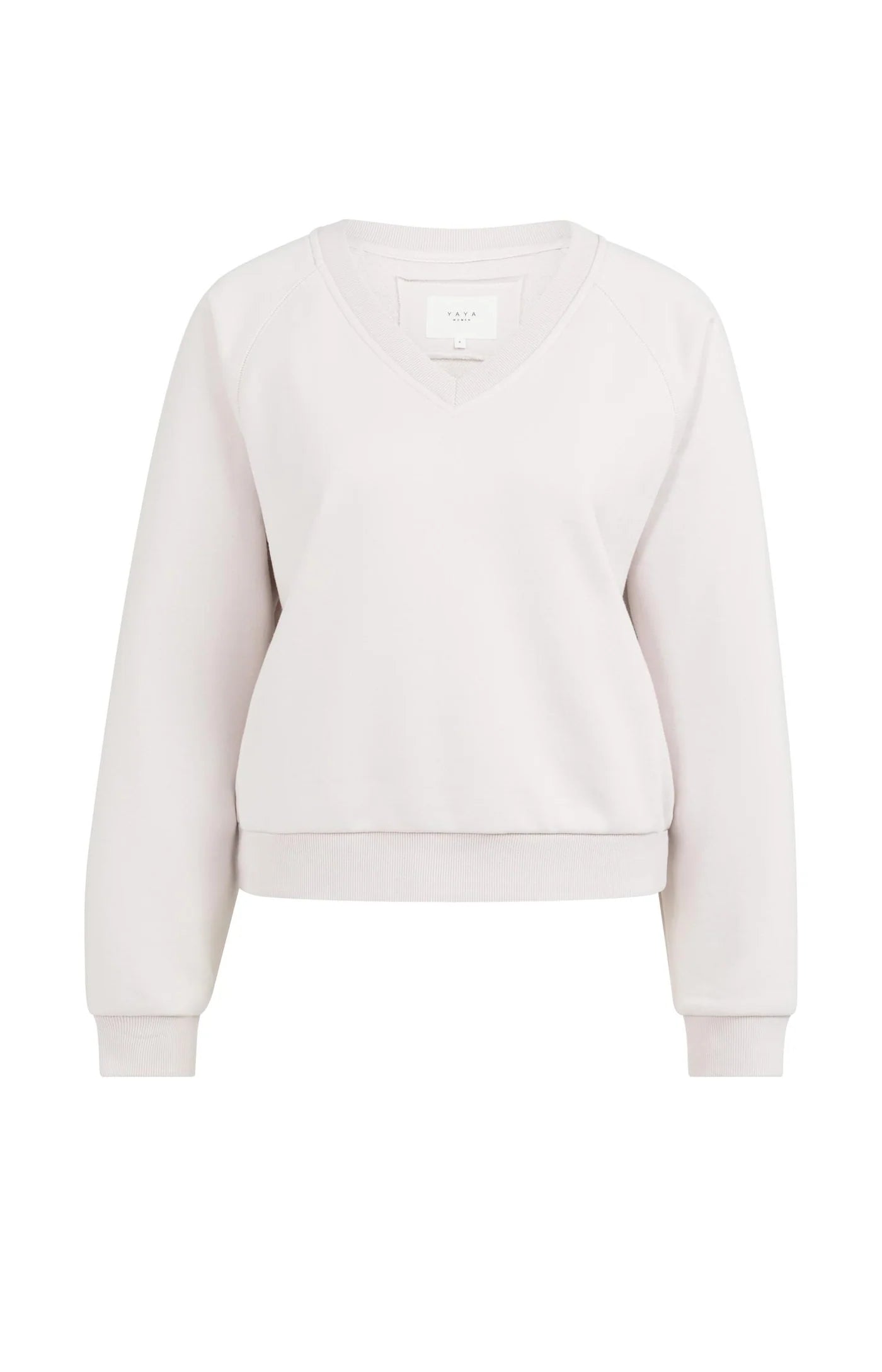 Yaya V Neck Sweatshirt - Lilac